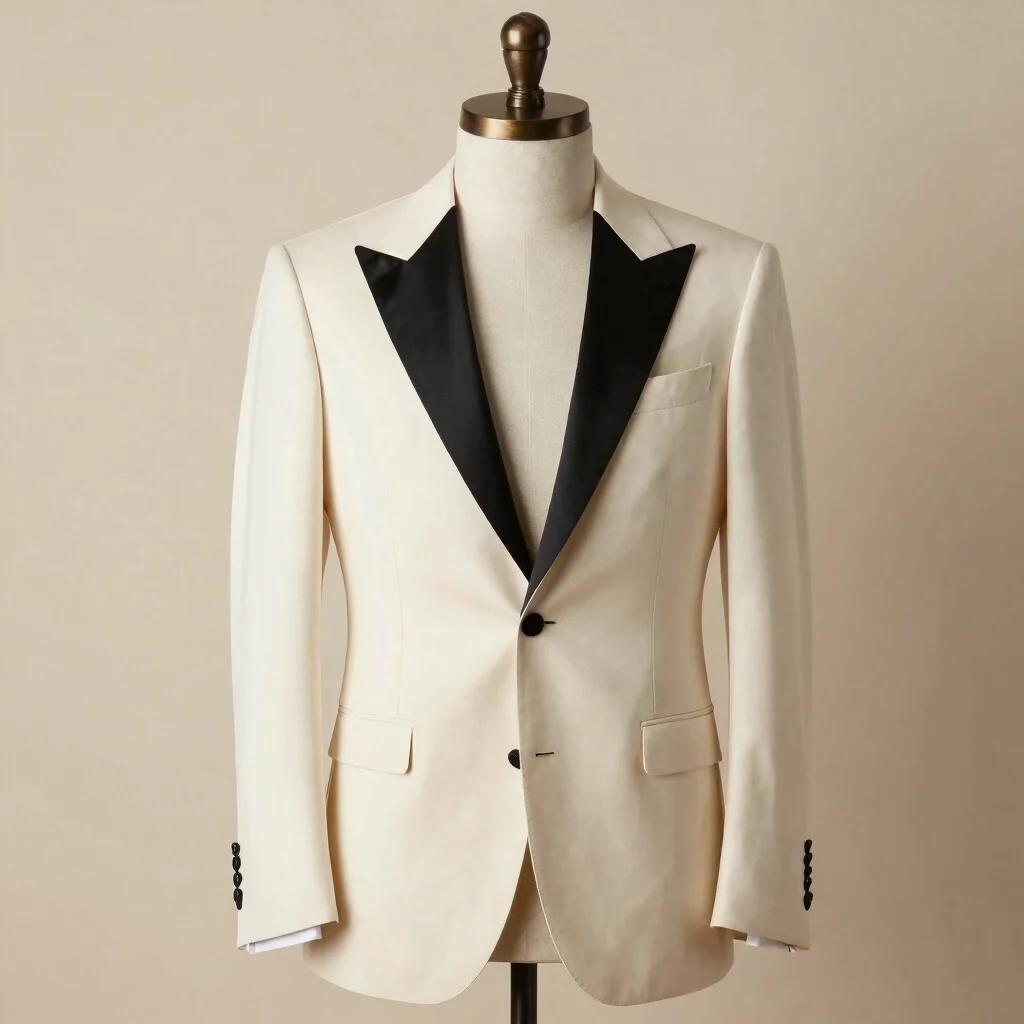 The Ivory Dinner Jacket